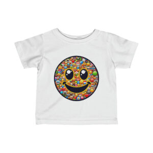 Smiley Emoji Infant Fine Jersey Tee