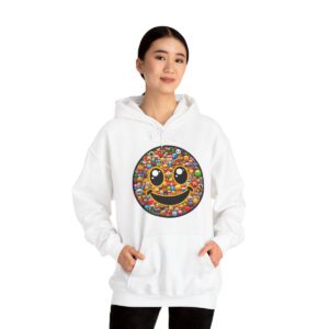 Smiley Emoji Unisex Heavy Blend™ Hooded Sweatshirt