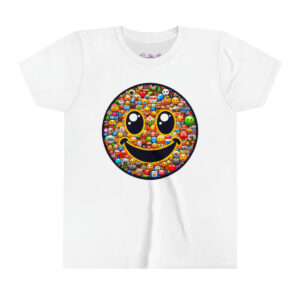 Smiley Emoji Youth Short Sleeve Tee