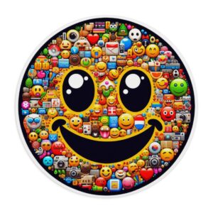 Smiley Emoji Mouse Pad